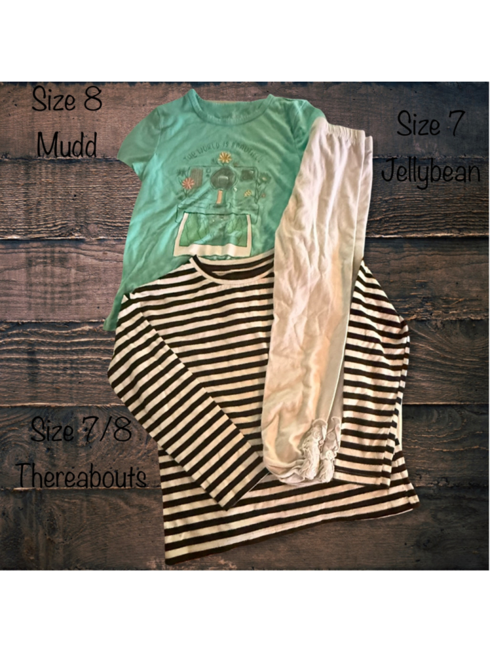 Size 7/8 Mudd/Thereabouts/Jellybean Bundle